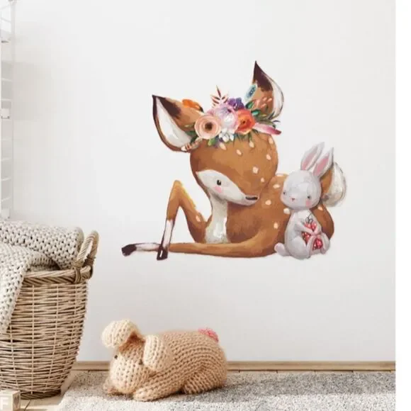 Cartoon Animals Wall Sticker - Picture 2 of 5